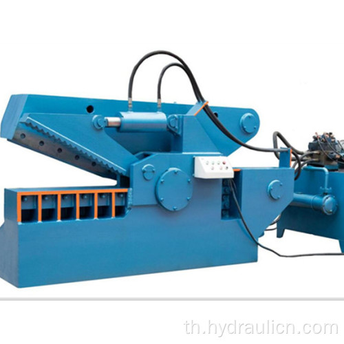 เครื่องตัดเศษเหล็กเหล็กไฮดรอลิกจระเข้ Hydraulic